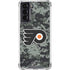 NHL Philadelphia Flyers Camo Galaxy S22 Clear Case