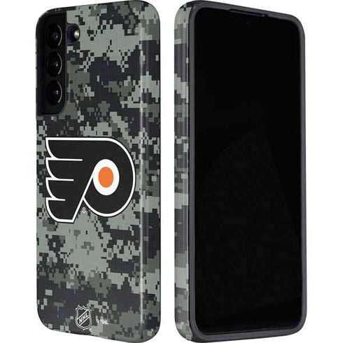 NHL Philadelphia Flyers Camo Galaxy S22 Plus Pro Case