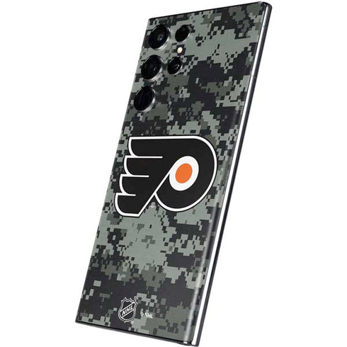 NHL Philadelphia Flyers Camo Galaxy S22 Ultra Skin