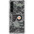 NHL Philadelphia Flyers Camo Galaxy S23 Clear Case