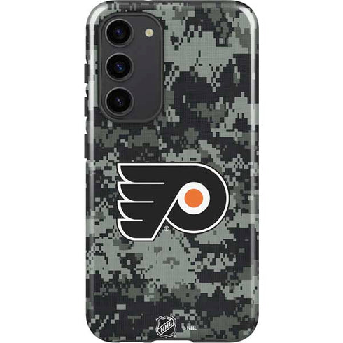 NHL Philadelphia Flyers Camo Galaxy S23 Plus Pro Case