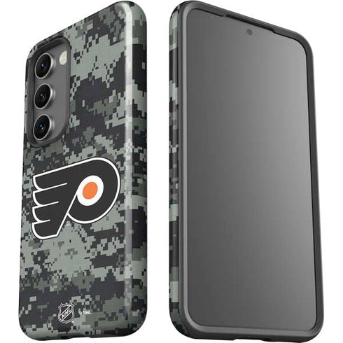 NHL Philadelphia Flyers Camo Galaxy S23 Plus Pro Case