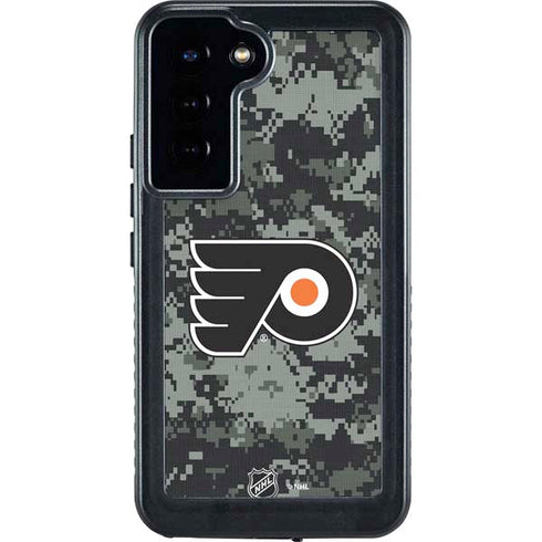NHL Philadelphia Flyers Camo Galaxy S23 Plus Waterproof Case