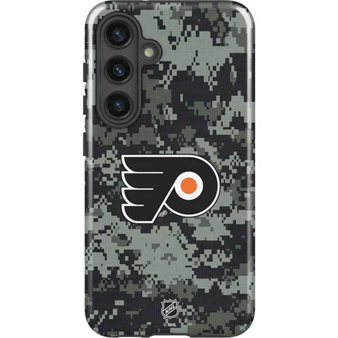 NHL Philadelphia Flyers Camo Galaxy S24 Impact Case