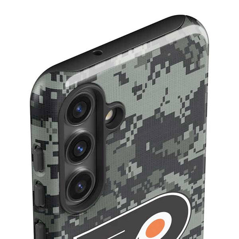 NHL Philadelphia Flyers Camo Galaxy S24 Impact Case