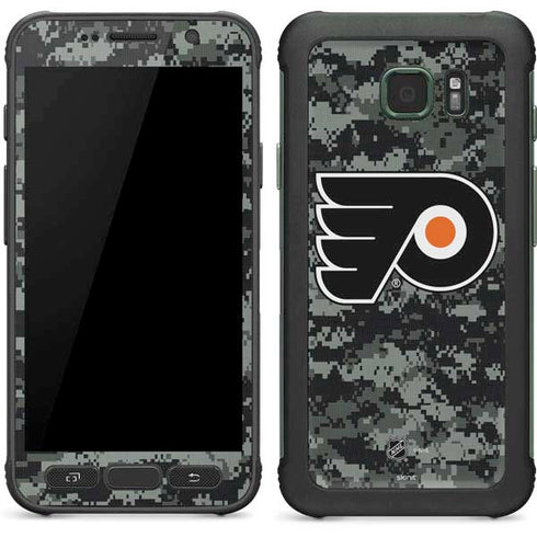 NHL Philadelphia Flyers Camo Galaxy S7 Active Skin