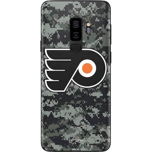 NHL Philadelphia Flyers Camo Galaxy S9 Plus Skin