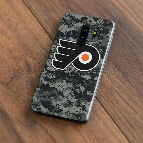 NHL Philadelphia Flyers Camo Galaxy S9 Plus Skin