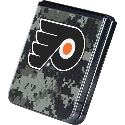 NHL Philadelphia Flyers Camo Galaxy Z Flip5 5G Skin