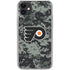 NHL Philadelphia Flyers Camo iPhone 11 Clear Case