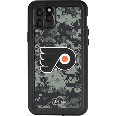 NHL Philadelphia Flyers Camo iPhone 11 Pro Max Waterproof Case