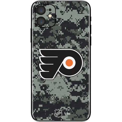 NHL Philadelphia Flyers Camo iPhone 11 Skin