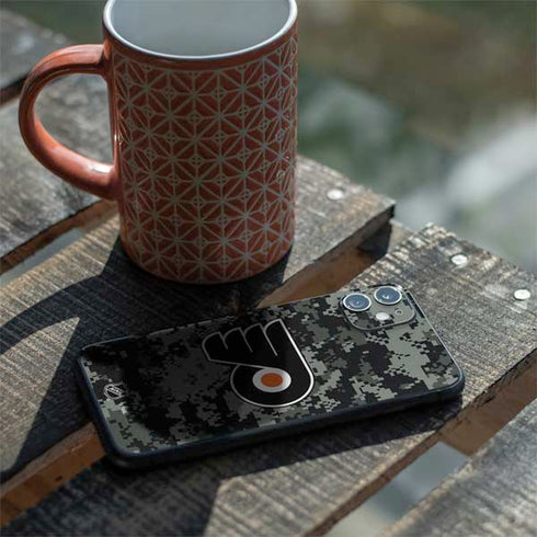 NHL Philadelphia Flyers Camo iPhone 11 Skin