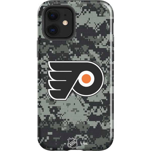 NHL Philadelphia Flyers Camo iPhone 12 Impact Case