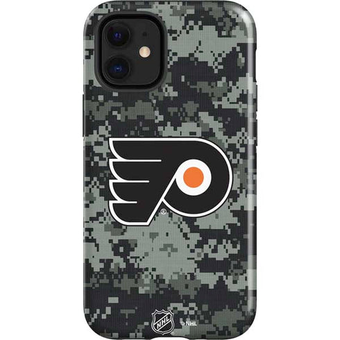 NHL Philadelphia Flyers Camo iPhone 12 Mini Impact Case