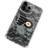 NHL Philadelphia Flyers Camo iPhone 13 Pro Clear Case
