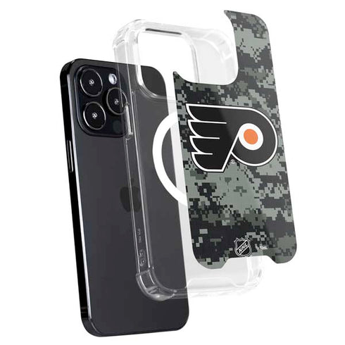NHL Philadelphia Flyers Camo iPhone 13 Pro MagSafe Case