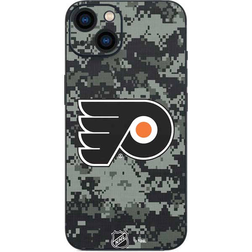 NHL Philadelphia Flyers Camo iPhone 13 Skin