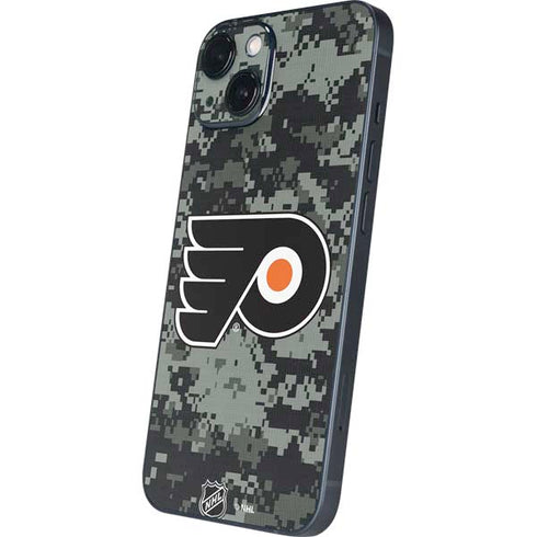 NHL Philadelphia Flyers Camo iPhone 15 Plus Skin