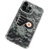NHL Philadelphia Flyers Camo iPhone 14 Pro Clear Case