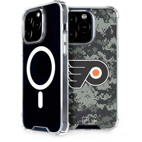 NHL Philadelphia Flyers Camo iPhone 15 Pro MagSafe Case