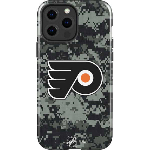NHL Philadelphia Flyers Camo iPhone 15 Pro Max Impact Case