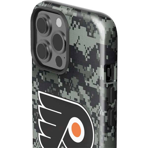 NHL Philadelphia Flyers Camo iPhone 15 Pro Max Impact Case