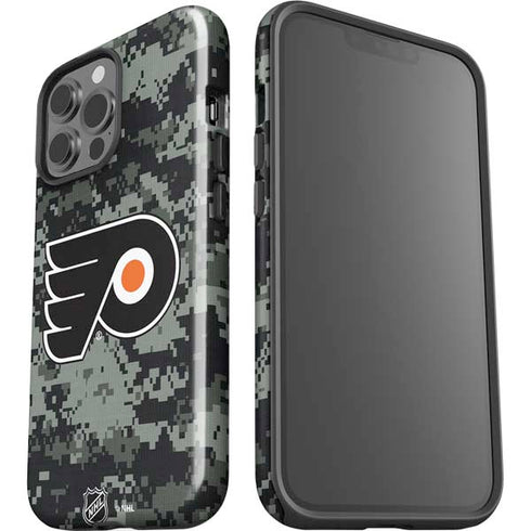 NHL Philadelphia Flyers Camo iPhone 15 Pro Max Impact Case