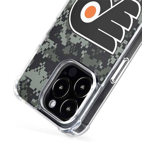 NHL Philadelphia Flyers Camo iPhone 14 Pro Max MagSafe Case