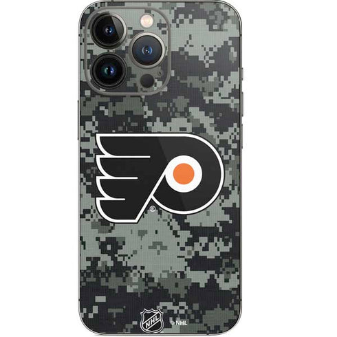 NHL Philadelphia Flyers Camo iPhone 15 Pro Skin