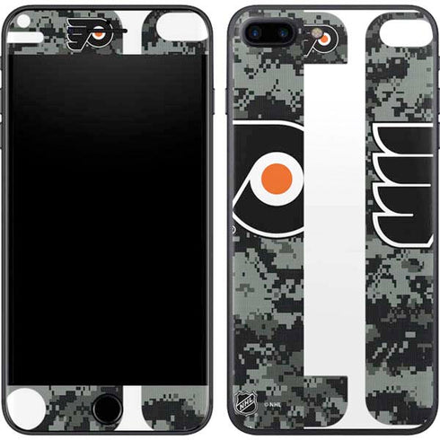 NHL Philadelphia Flyers Camo iPhone 8 Plus Skin