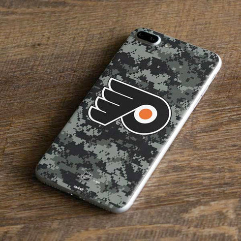 NHL Philadelphia Flyers Camo iPhone 8 Plus Skin