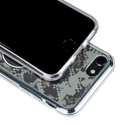 NHL Philadelphia Flyers Camo iPhone SE (2nd & 3rd Gen) Clear Case