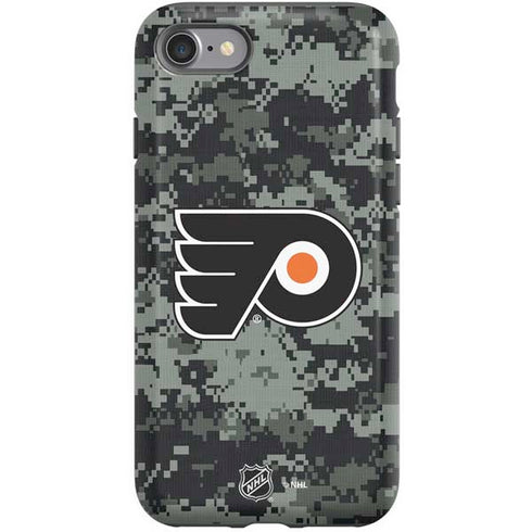 NHL Philadelphia Flyers Camo iPhone SE (2nd & 3rd Gen) Pro Case
