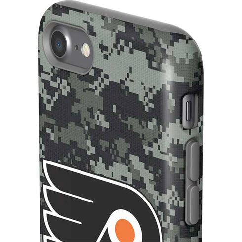 NHL Philadelphia Flyers Camo iPhone SE (2nd & 3rd Gen) Pro Case