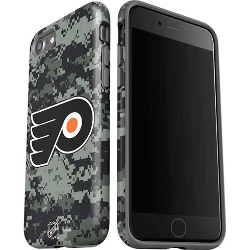 NHL Philadelphia Flyers Camo iPhone SE (2nd & 3rd Gen) Pro Case