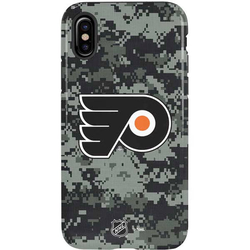 NHL Philadelphia Flyers Camo iPhone X Pro Case