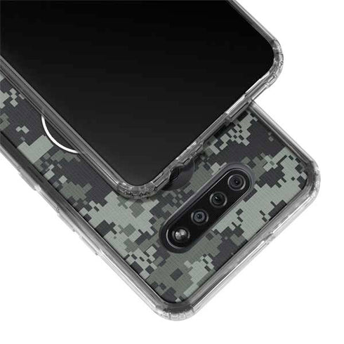 NHL Philadelphia Flyers Camo LG K51/Q51 Clear Case