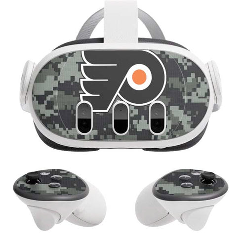 NHL Philadelphia Flyers Camo Meta Quest 3 Skin