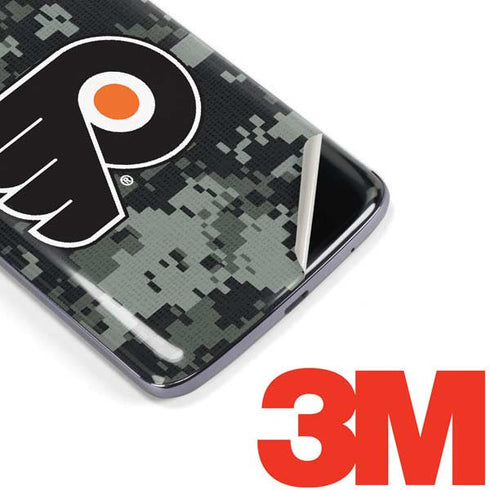 NHL Philadelphia Flyers Camo Moto E5 Plus Skin