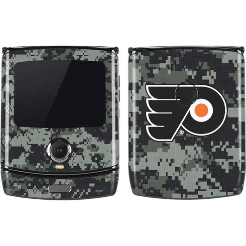NHL Philadelphia Flyers Camo Motorola RAZR Skin