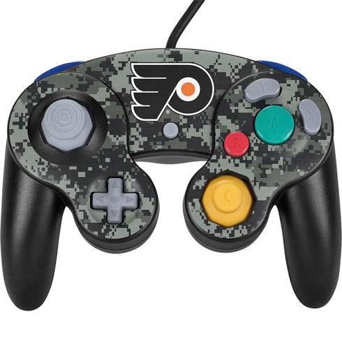NHL Philadelphia Flyers Camo Nintendo GameCube Controller Skin