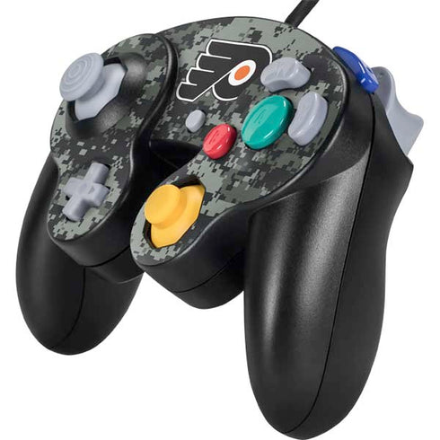 NHL Philadelphia Flyers Camo Nintendo GameCube Controller Skin