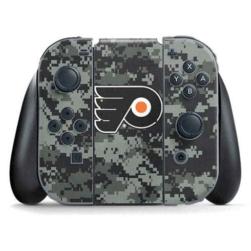 NHL Philadelphia Flyers Camo Nintendo Switch (2017-2021) Joy-Con Controller Skin