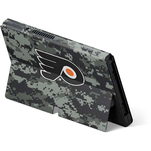 NHL Philadelphia Flyers Camo Nintendo Switch OLED (2021) Skin