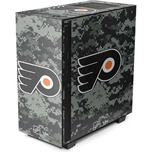NHL Philadelphia Flyers Camo NZXT H510 Compact ATX Mid-Tower Case Skin
