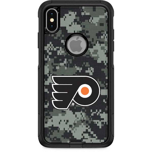 NHL Philadelphia Flyers Camo Otterbox Commuter iPhone Skin