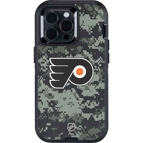 NHL Philadelphia Flyers Camo Otterbox Defender iPhone Skin