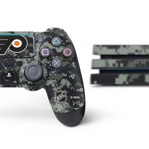 NHL Philadelphia Flyers Camo PS4 Pro Bundle Skin