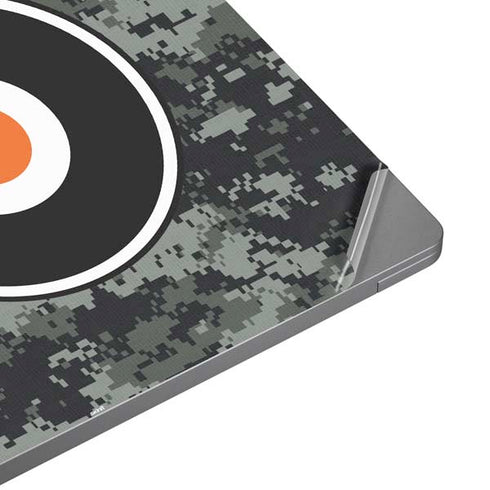 NHL Philadelphia Flyers Camo Universal Laptop 16.6in (13.4 x 9.7in) Skin